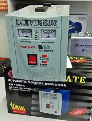 Power Voltage Regulator 1kva With Step Down 220/110v