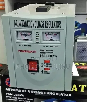 Power Voltage Regulator 1kva With Step Down 220/110v