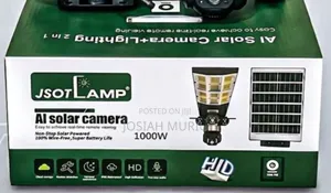 1000w CCTV Solar Camera Lighting With 4G Simcard