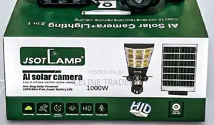 1000w CCTV Solar Camera Lighting With 4G Simcard