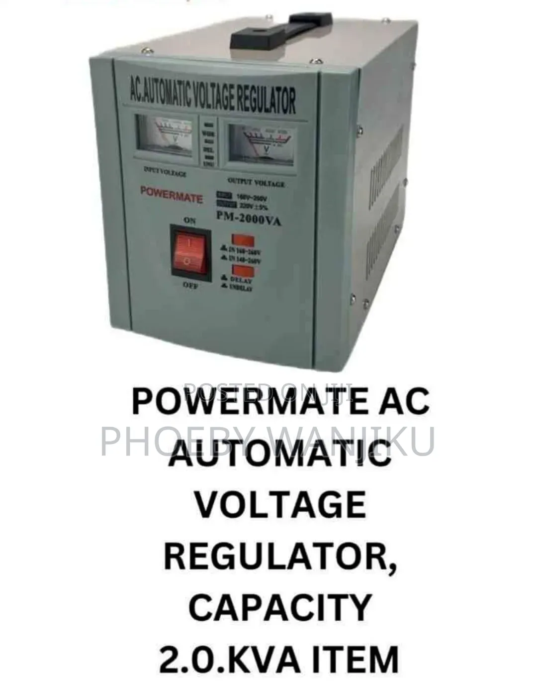 Powermate Automatic Voltage Regulator 2.0kva
