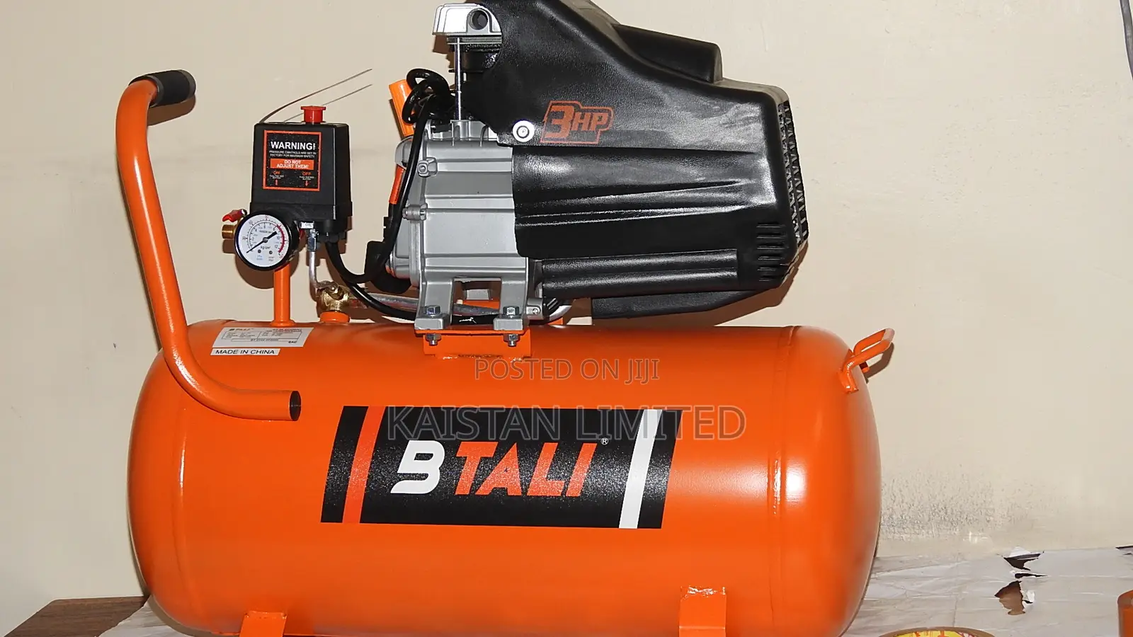Btali 3HP Electric Air Compressor | 50-Litre Heavy Duty Pow