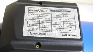 Freevel QB60 0.5HP Electric Water Pump | High-Pressure Booster Pump
