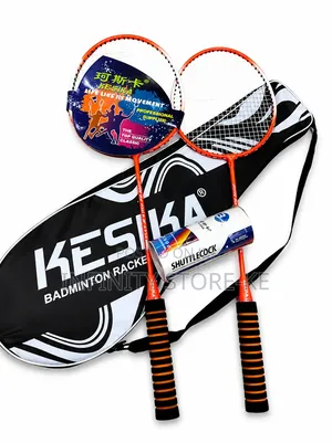 Badminton Racket Set With 2 Rackets, 3 Shuttlecocks Carry Bag