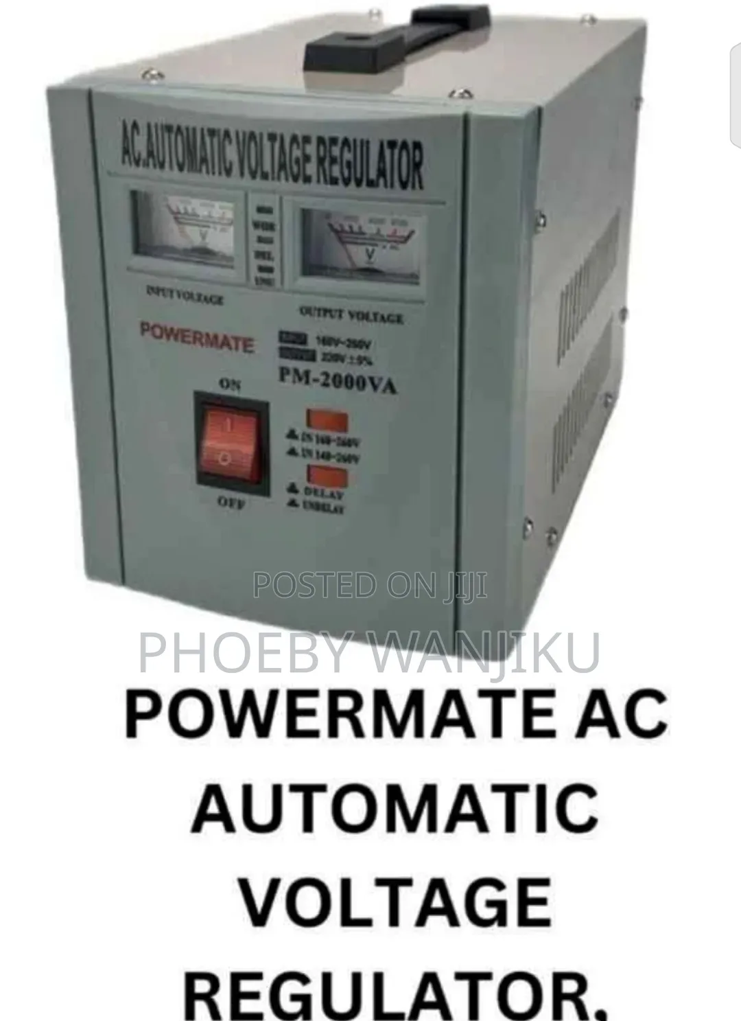 Powermate Automatic Voltage Regulator 2.0kva