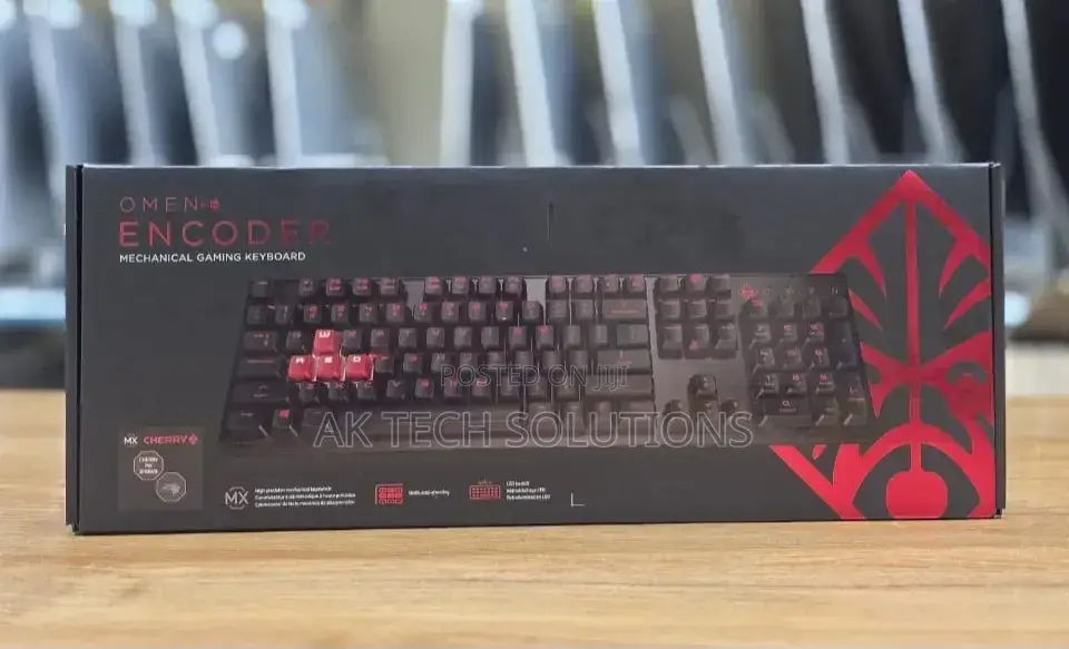OMEN by HP Mechanical Gaming Keyboard 
Condition:brand New