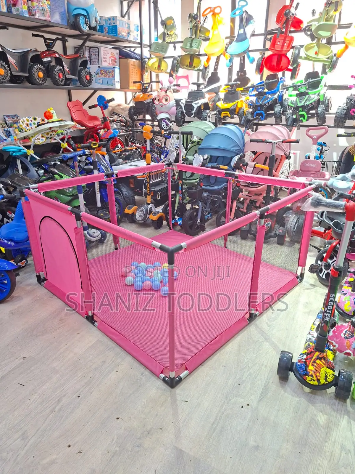 Spacious Kids Playpen for Indoor Use