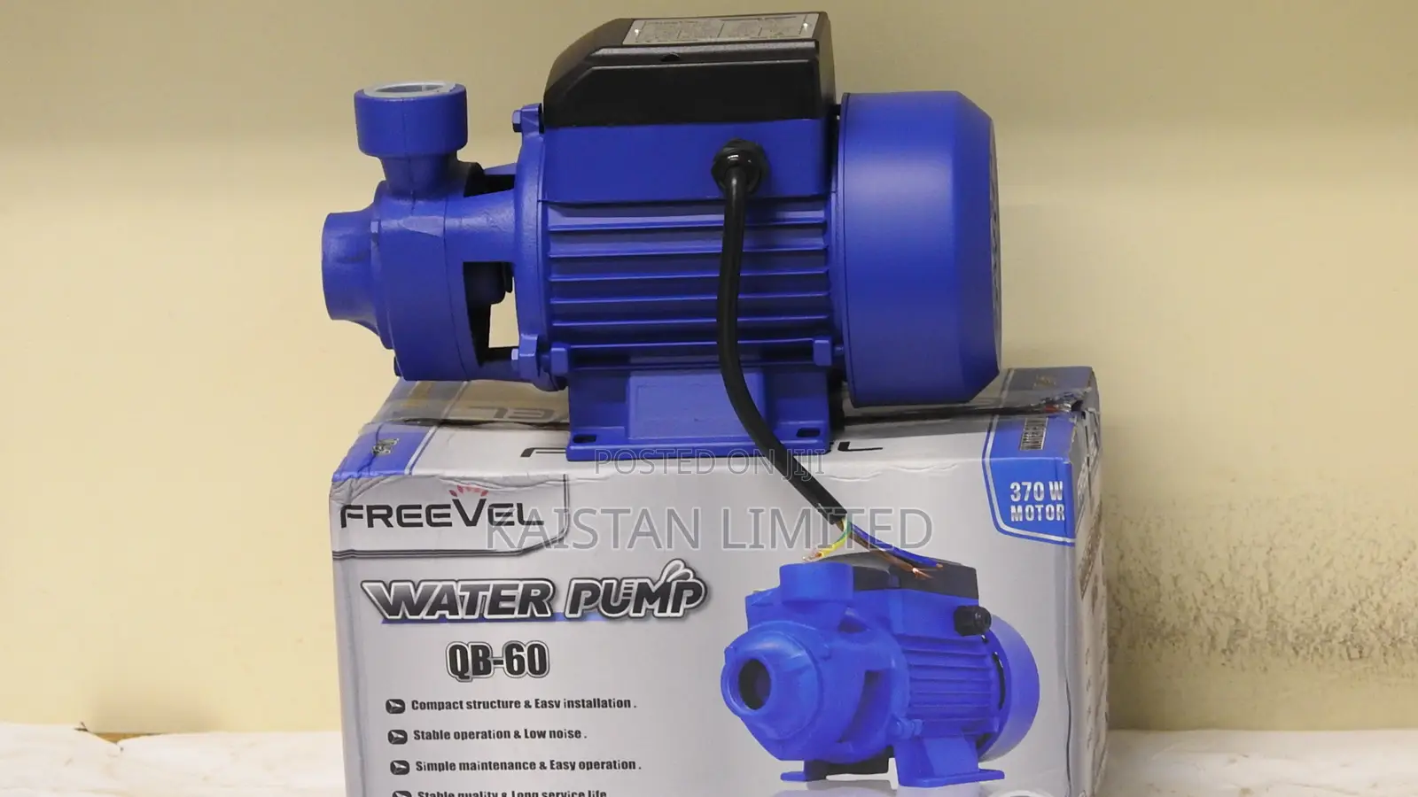 Freevel QB60 0.5HP Clean Water Booster Pump | Durable Cast Iron Body