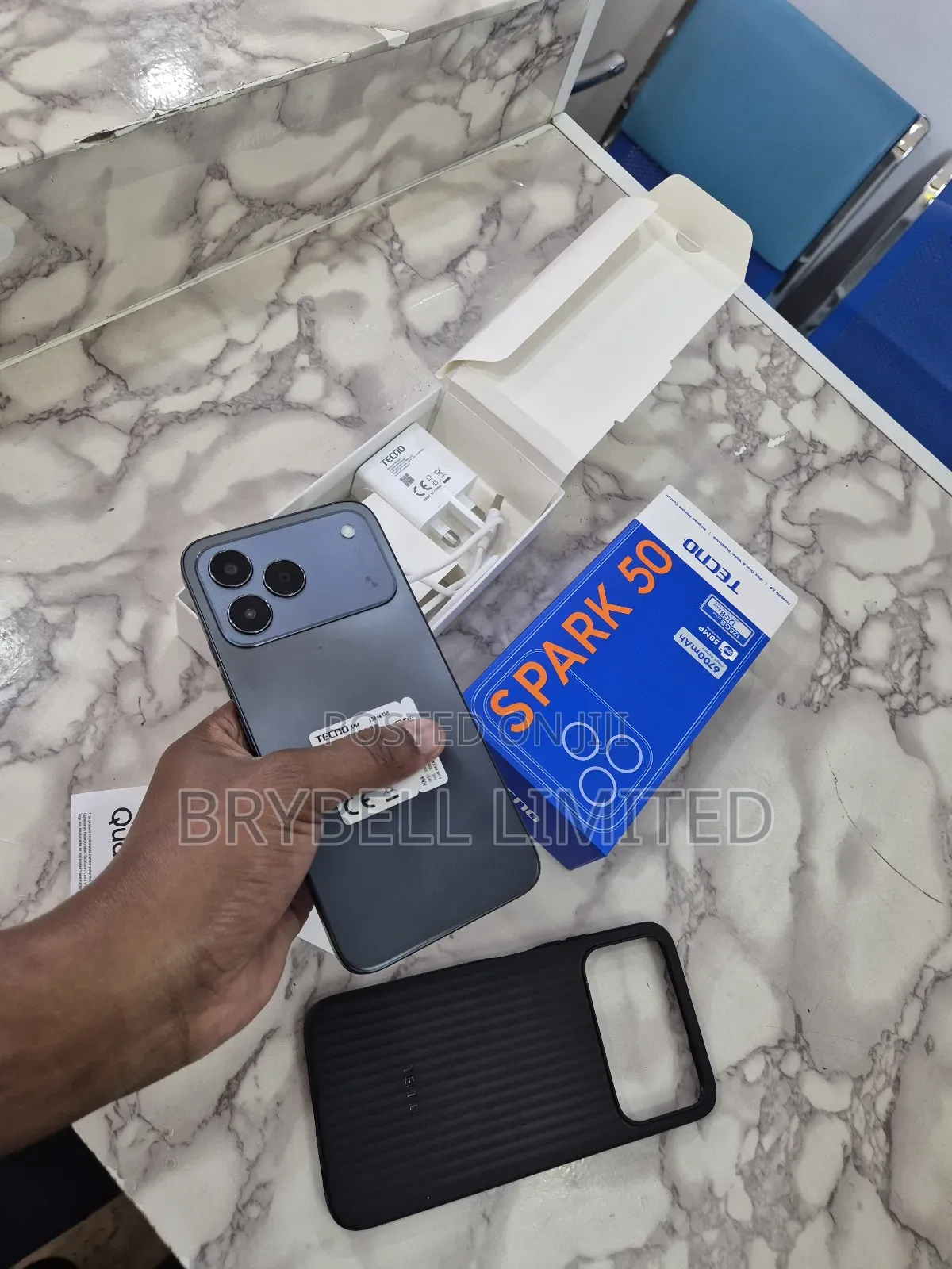 Tecno Spark 50 128 GB Black