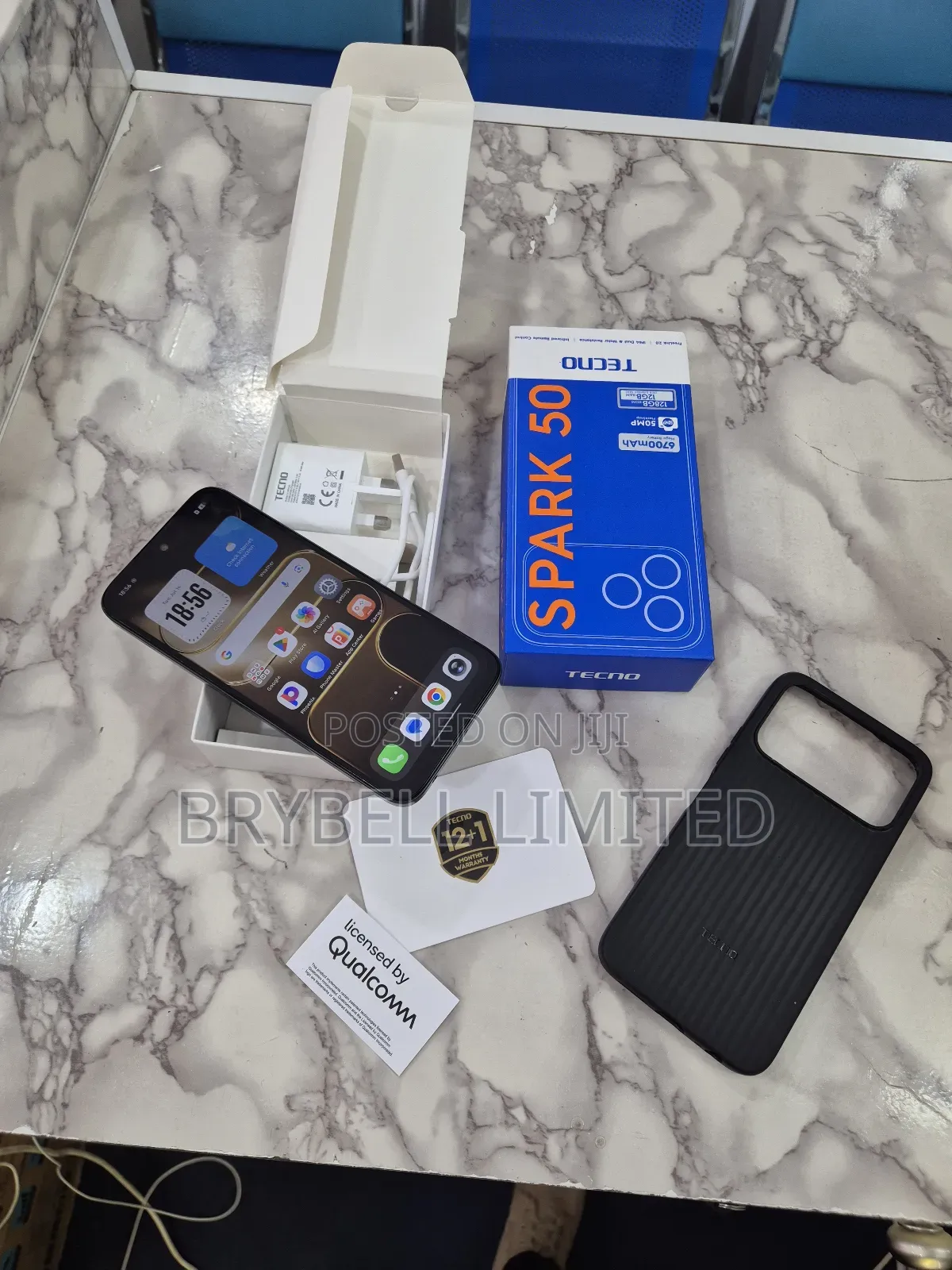 Tecno Spark 50 128 GB Black