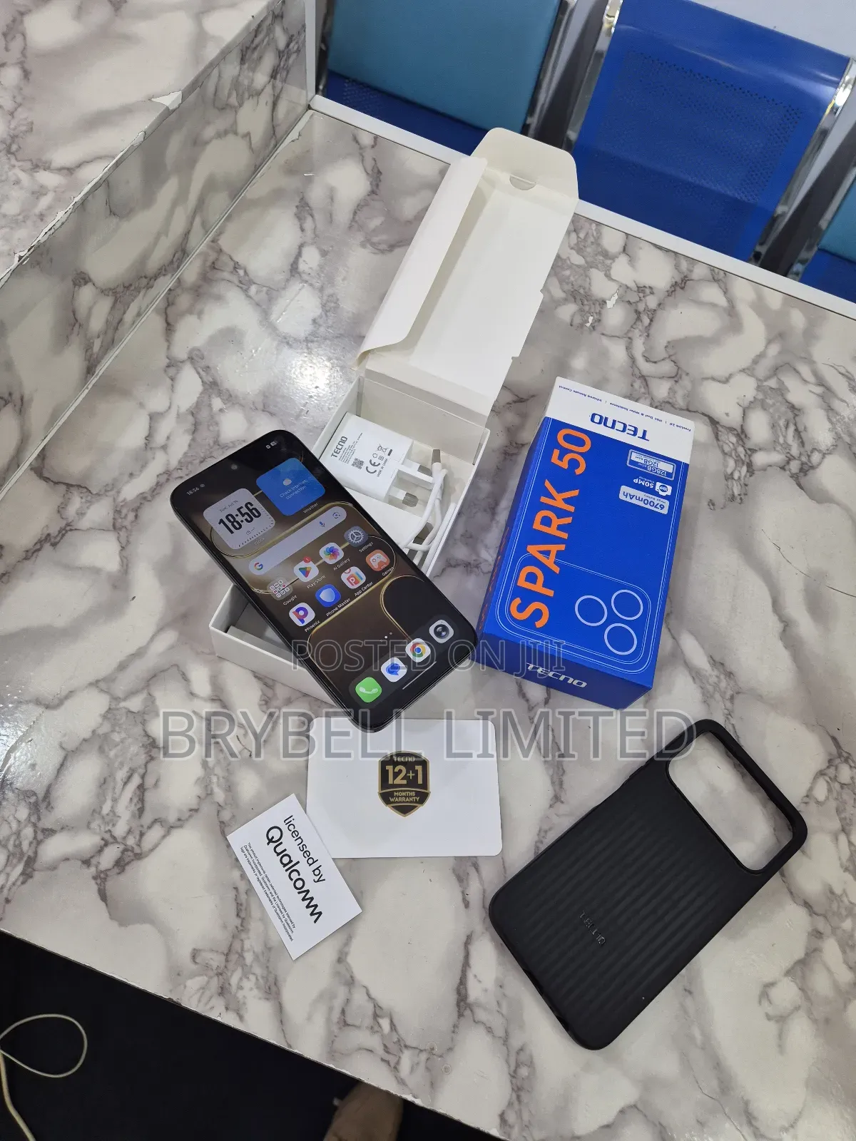 Tecno Spark 50 128 GB Black