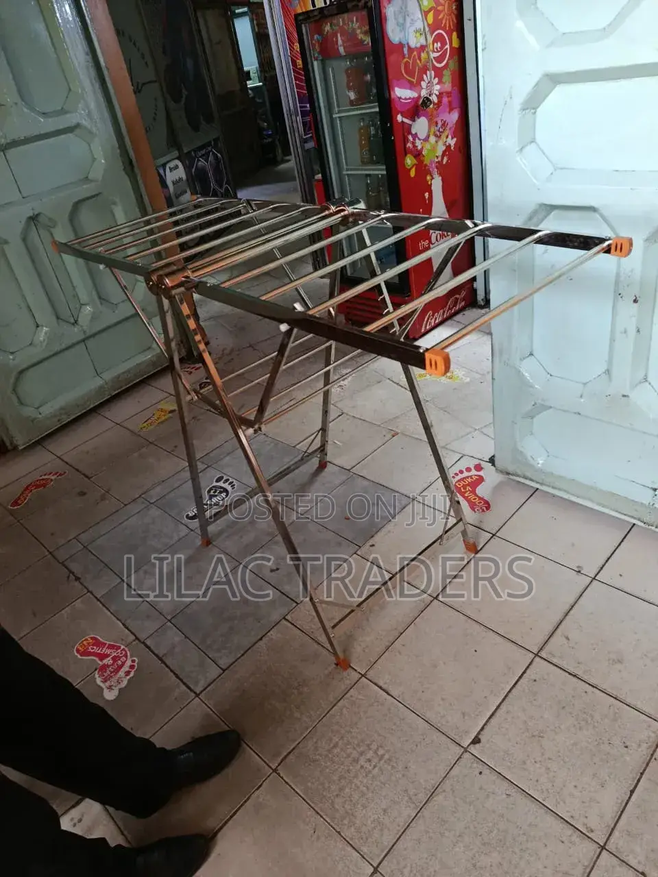 Movable Metallic Laundry Drying Rack
