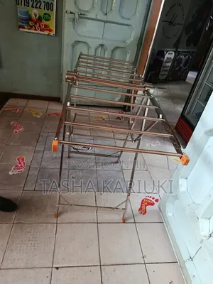 Movable Metallic Laundry Drying Rack