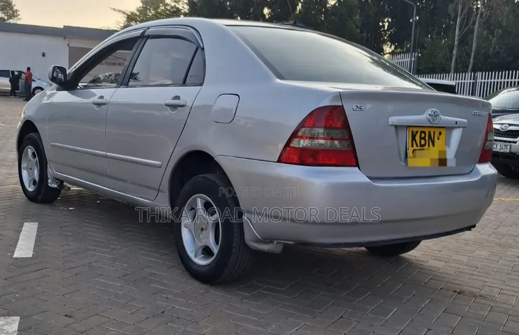 Toyota Corolla 2003 Silver