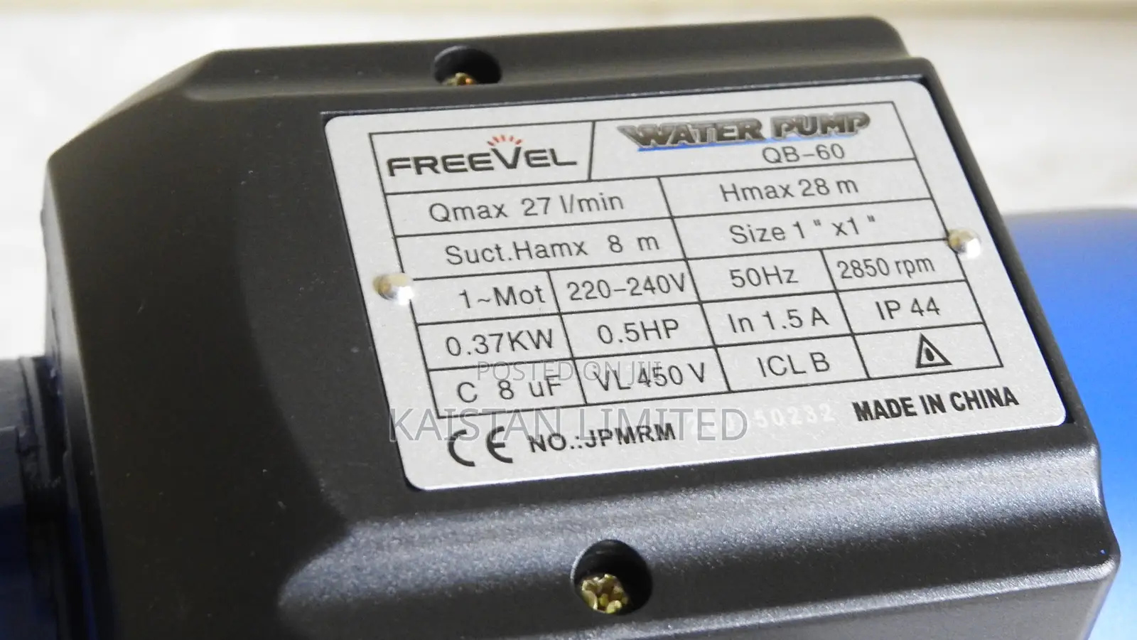Freevel QB60 Peripheral Water Pump | 0.5 HP Electric Booster Pump