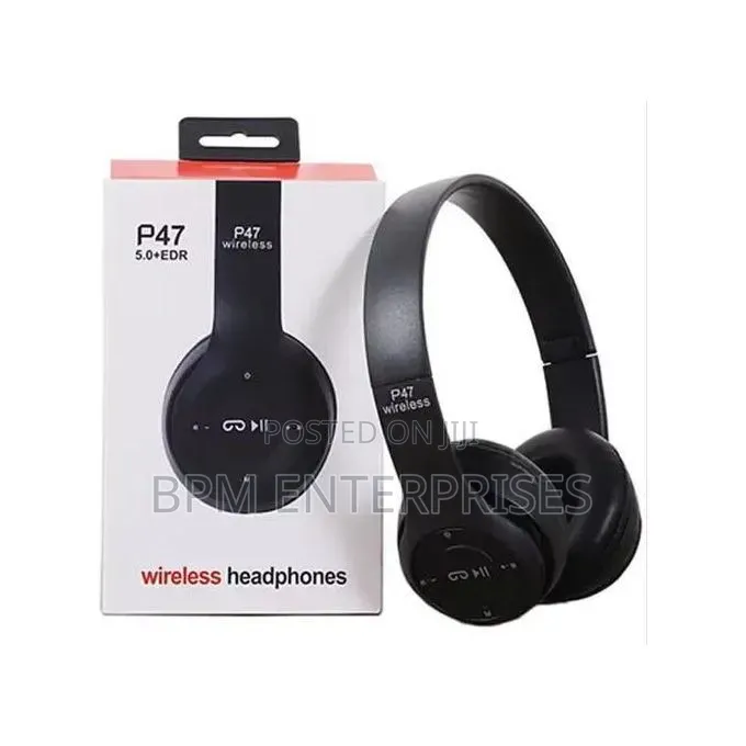 P47 Hi-Fi Wireless Bluetooth Headphones