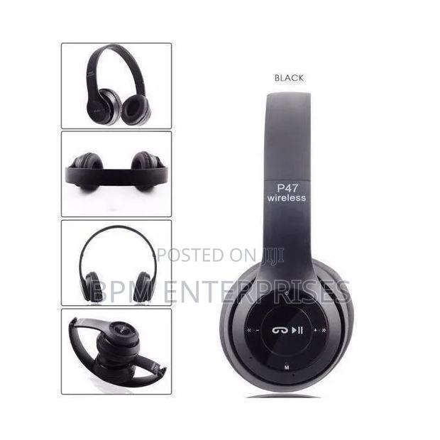 P47 Hi-Fi Wireless Bluetooth Headphones - thumbnail 2