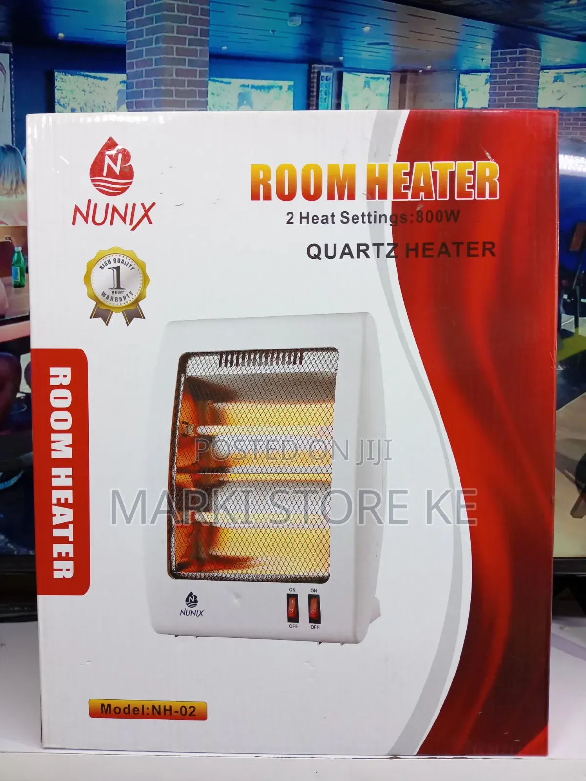 Nunix Room Heater 800 Watts/Quartz Room Heater