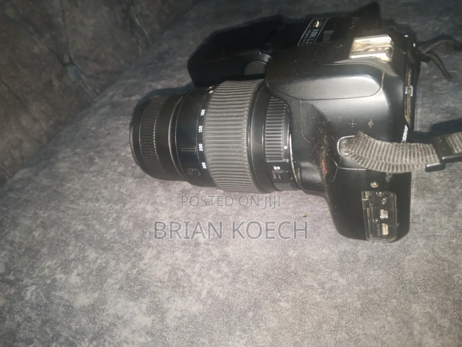 Canon Eos Rebel T5 With Speedlight(everything in the Picture)