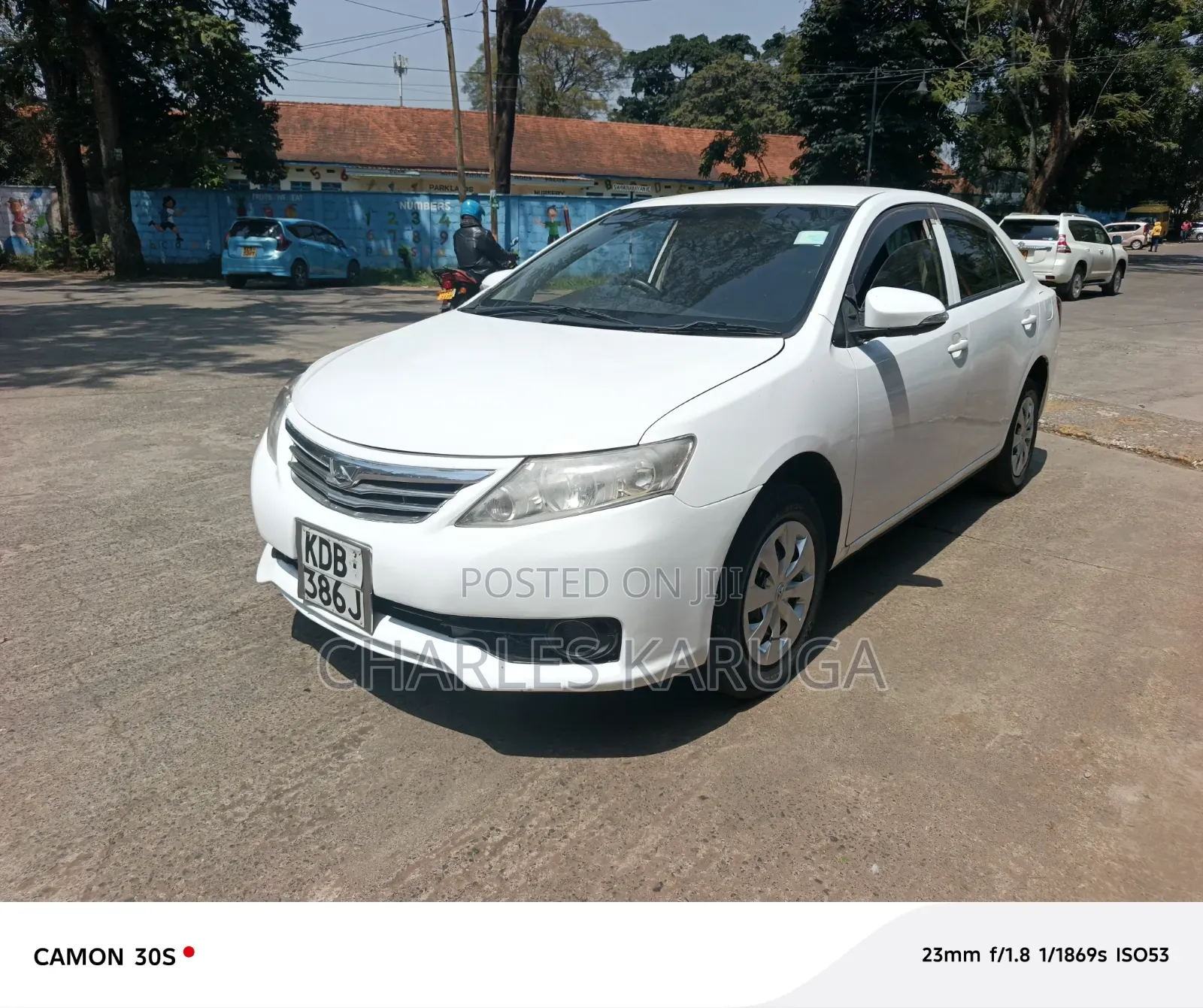 Toyota Allion 2013 White