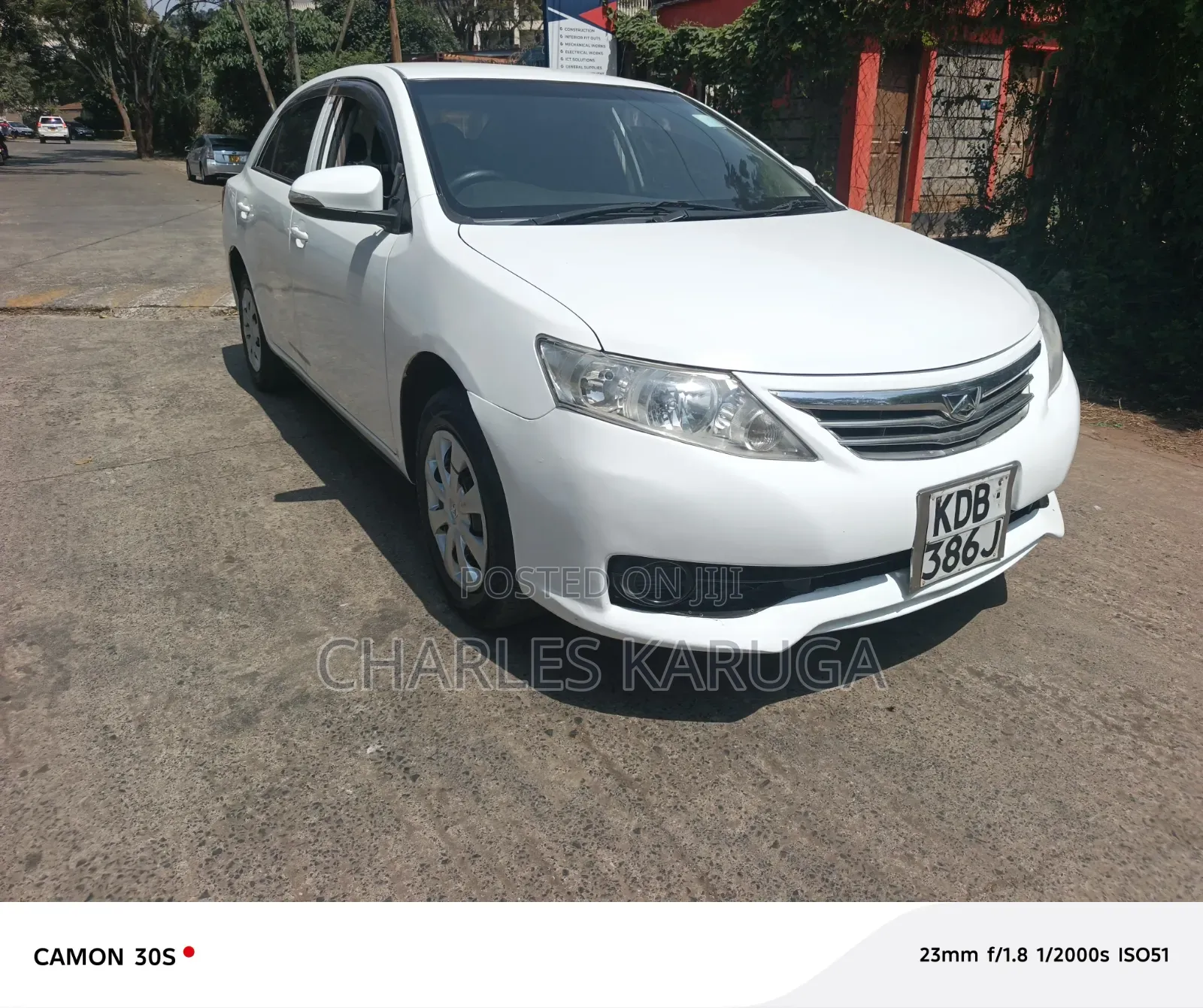 Toyota Allion 2013 White