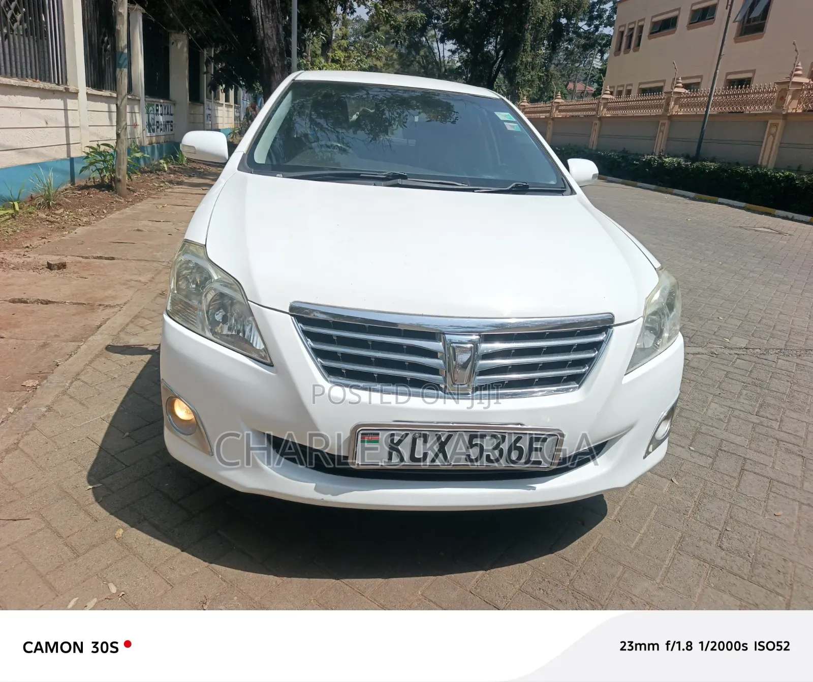 Toyota Premio 2013 White