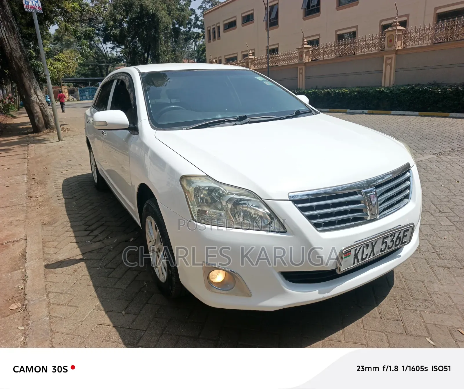Toyota Premio 2013 White