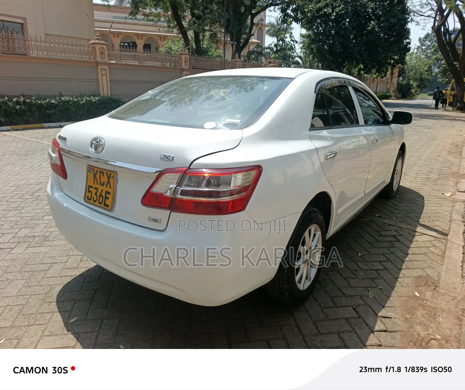 Toyota Premio 2013 White