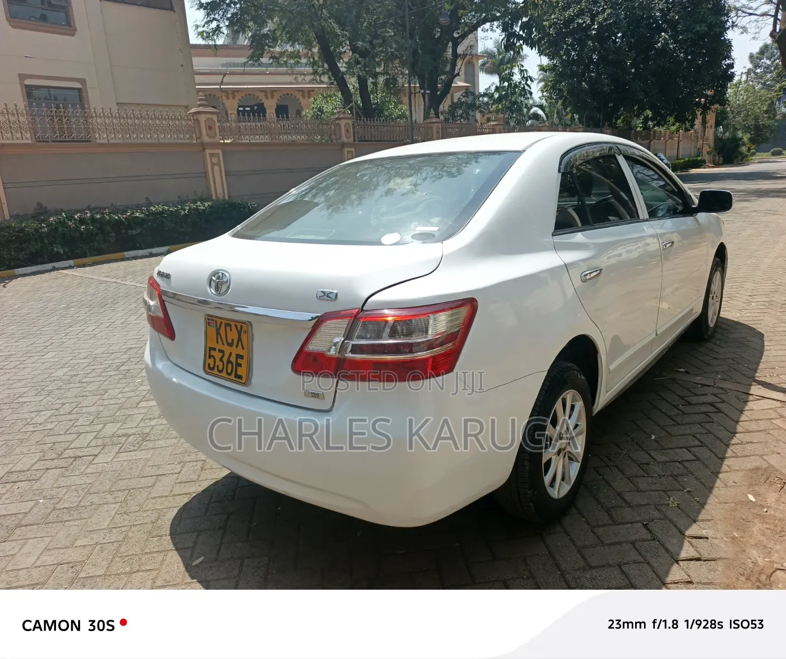 Toyota Premio 2013 White