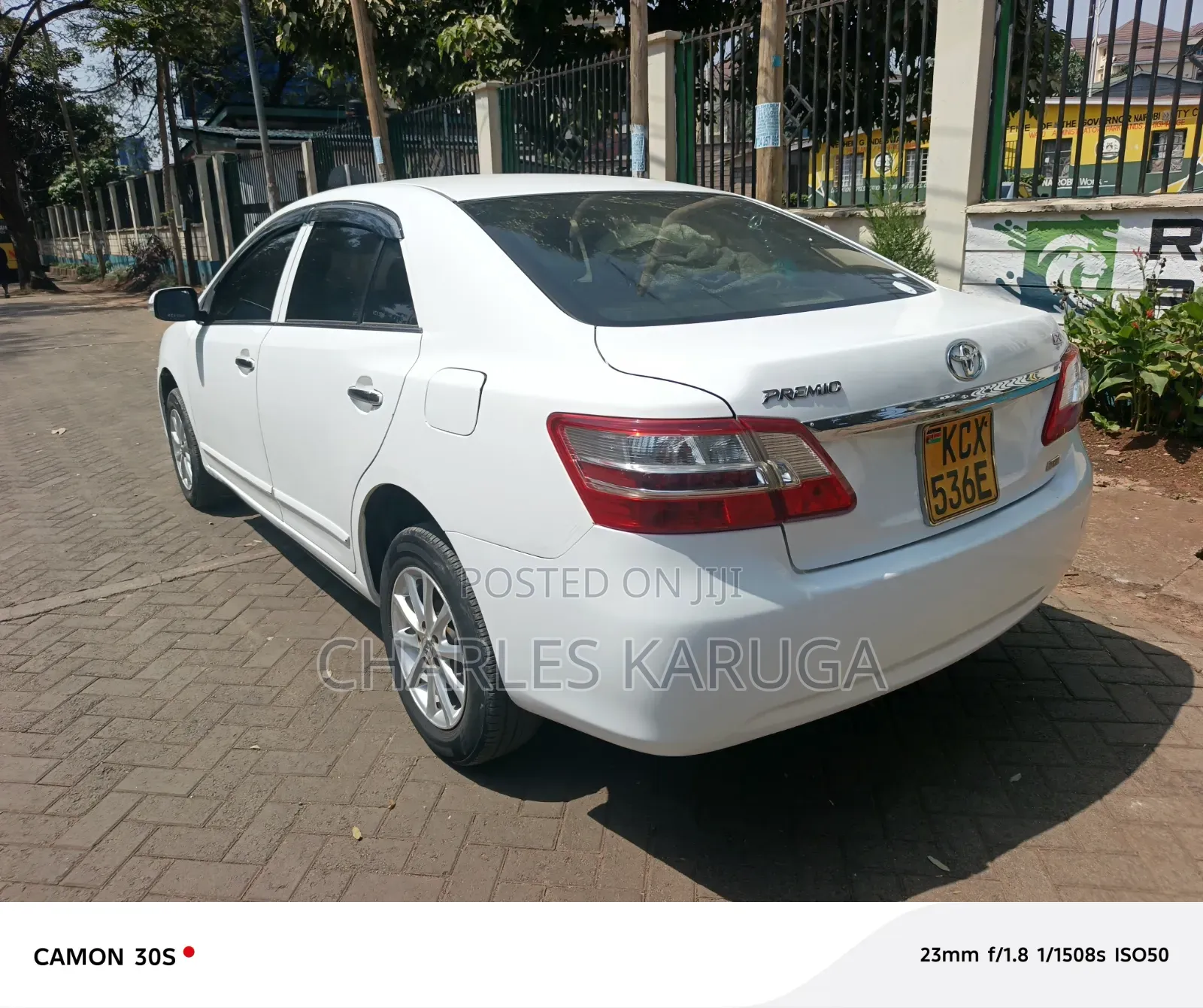 Toyota Premio 2013 White