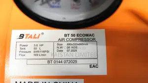Btali 50L Electric Air Compressor | 3HP Heavy Duty Motor Pump