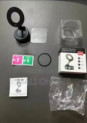 Vacuum Suction Magnetic Car Phone Holder