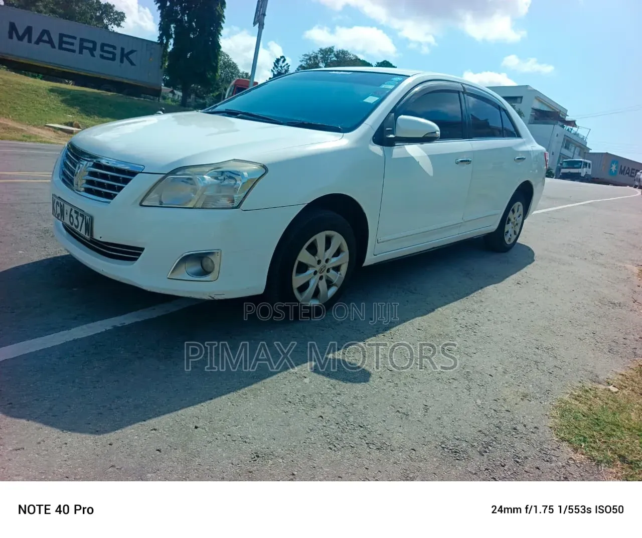 Toyota Premio 2014 White