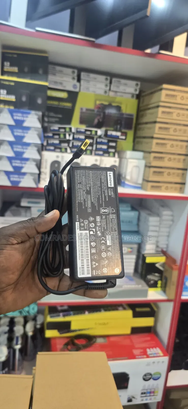 Lenovo 135W AC Adapter Outputs 20V at 6.75A