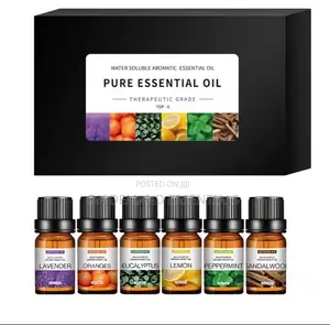 Essential 100% Pure Natural Aromatherapy Essential Oil 10ml 6 Bottles