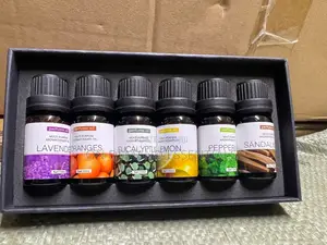 Essential 100% Pure Natural Aromatherapy Essential Oil 10ml 6 Bottles