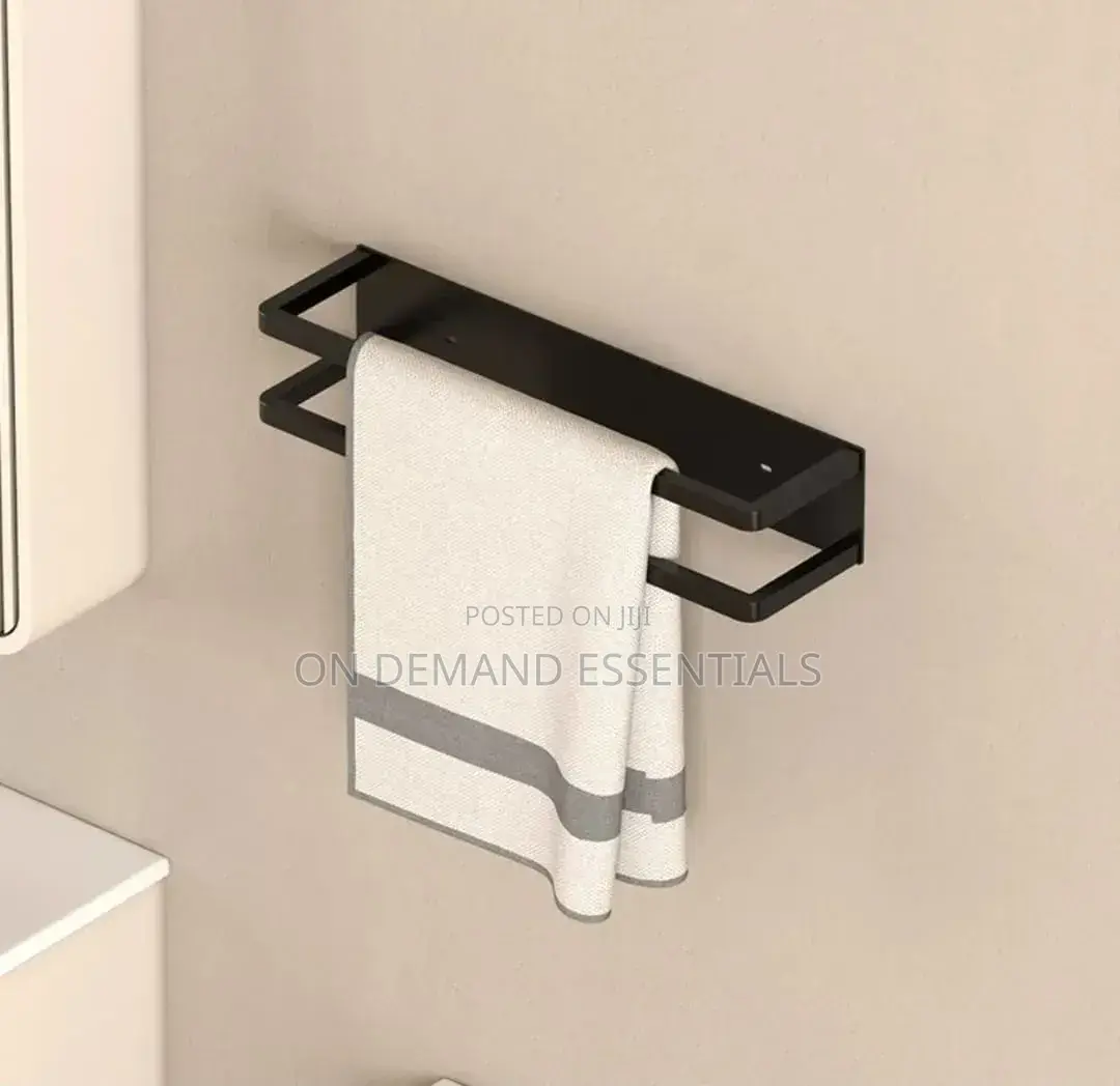Wall-Mounted Towel Storage Rack