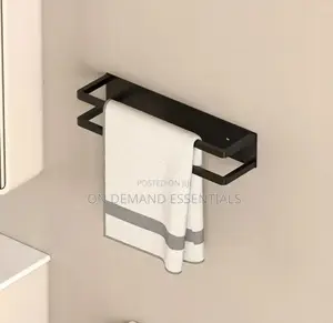 Wall-Mounted Towel Storage Rack