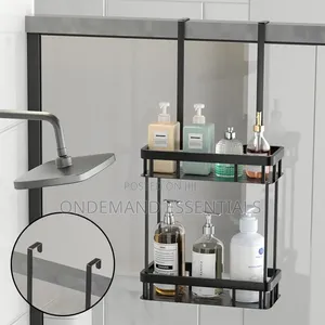 Bathroom Door Hanging Storage Rack