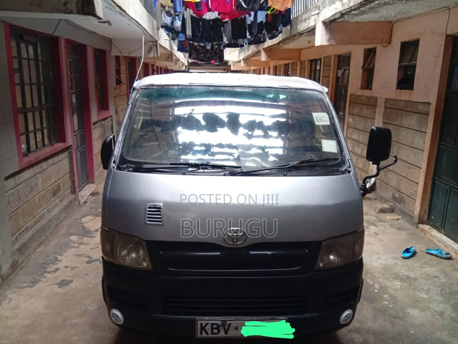 Toyota HiAce 2007 Silver