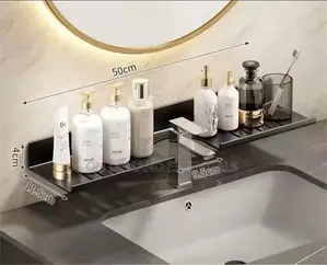 Premium Wall-Mounted Bathroom Storage Rack