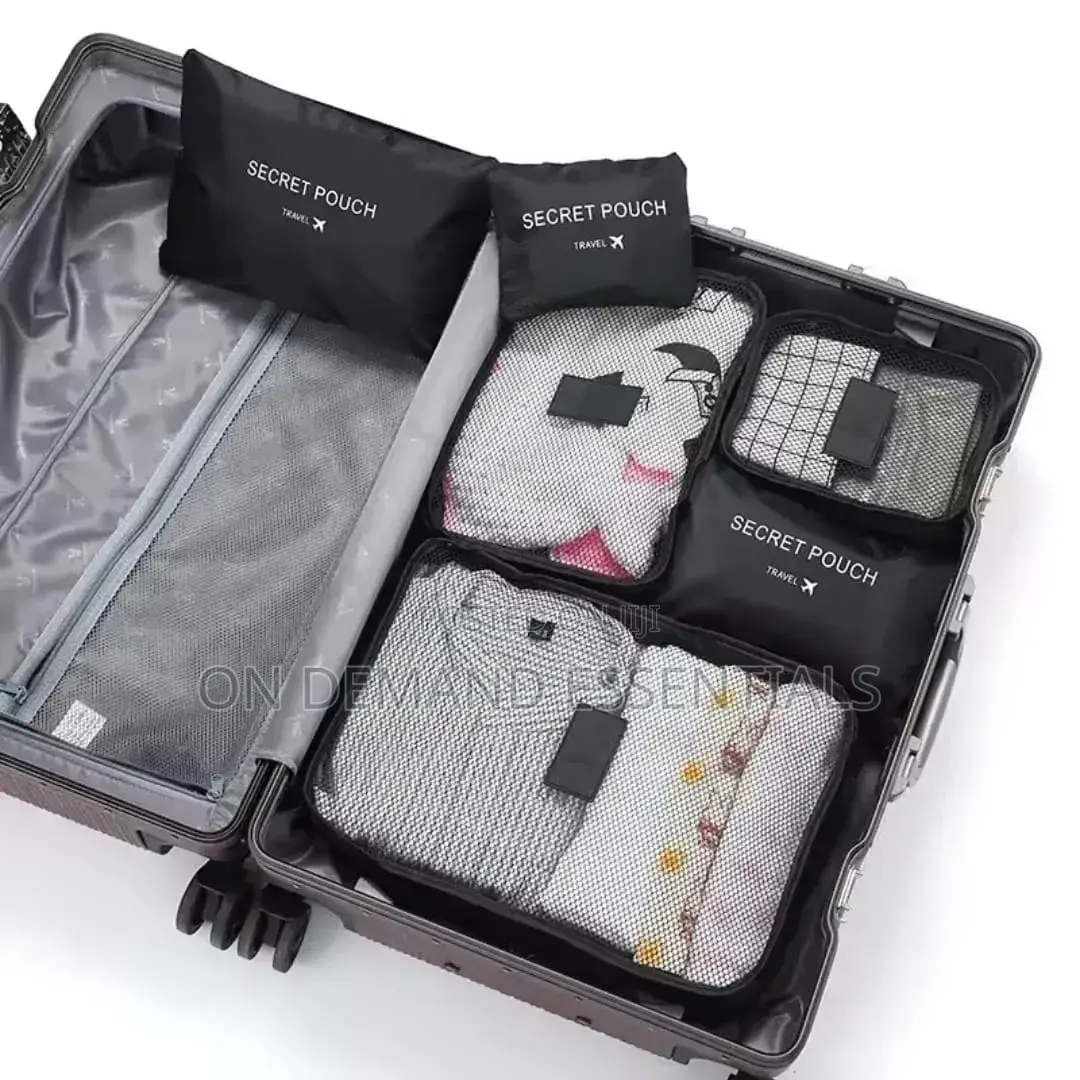 6pcs Luggage Travel Organizers for Suitcase