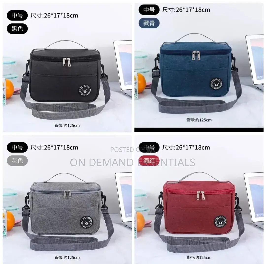 Large Capacity Insulated Lunch Bag