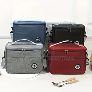 Large Capacity Insulated Lunch Bag