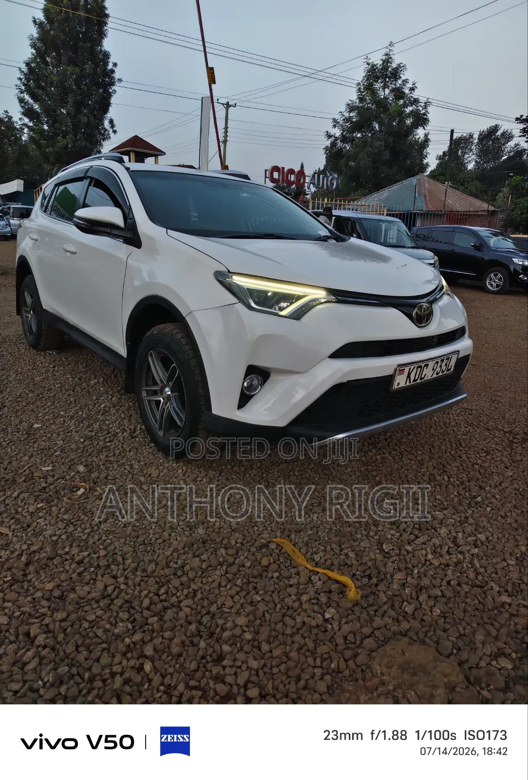 Toyota RAV4 2014 White