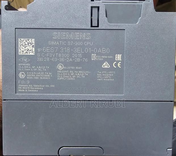 Siemens PLC - main view
