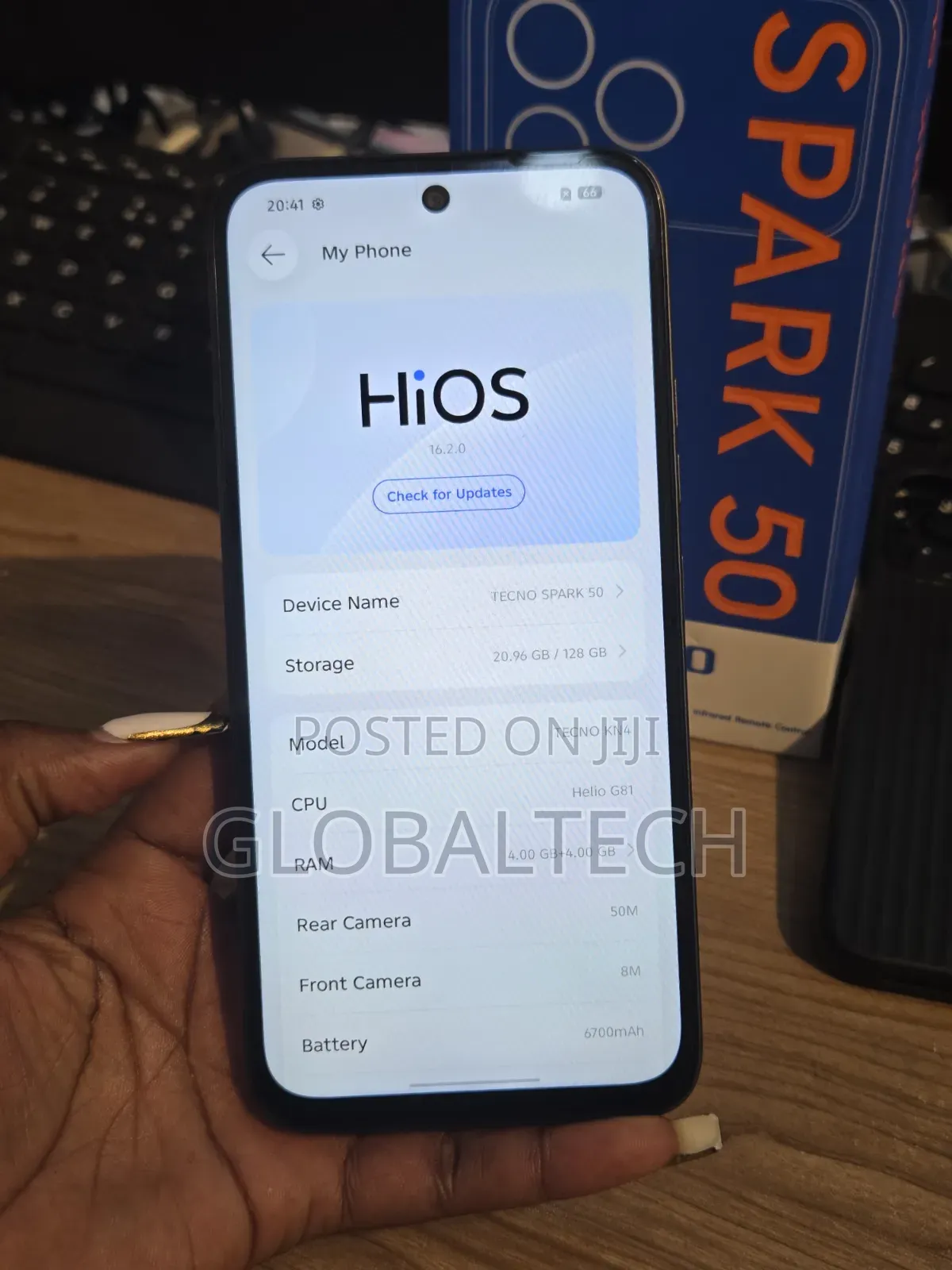 Tecno Spark 50 128 GB Black