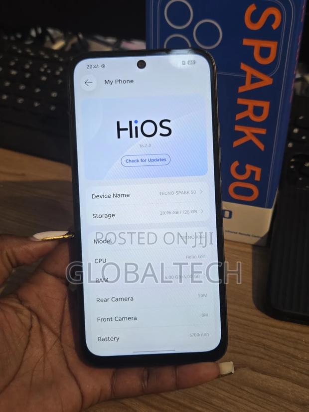 Tecno Spark 50 128 GB Black - thumbnail 4