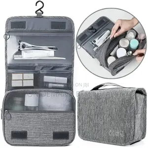 Portable Cosmetic Makeup Toiletry Bags With Hooks