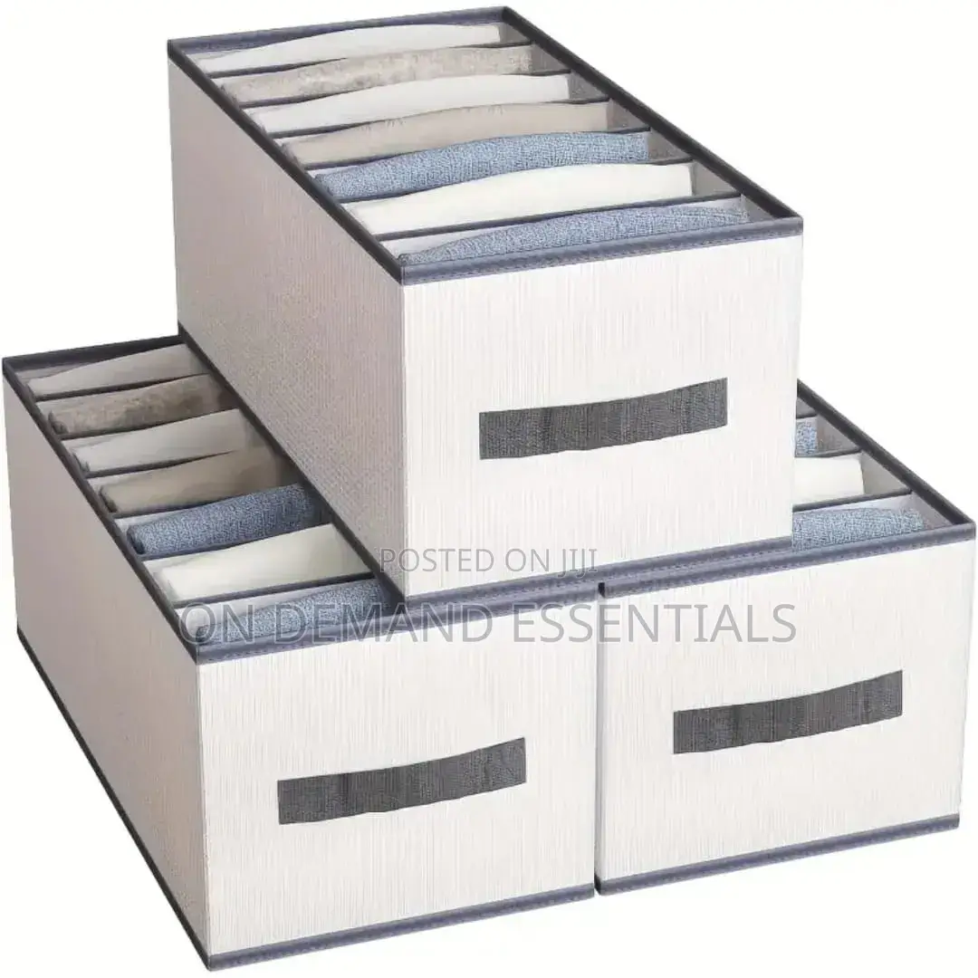 8 Grid Jeans Compartment Storage Box